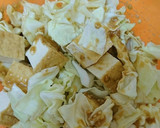 簡単♪厚揚げとキャベツのごま味噌和え作り方3写真