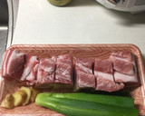 豚角煮 電気圧力鍋 で簡単 汁はご飯に♪作り方1写真
