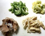 ★ゴーヤ丸ごと★ゴーヤと薄揚げの炒めもの作り方2写真