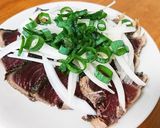 鰹のタタキ作り方1写真