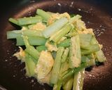 小松菜の卵とじ作り方5写真