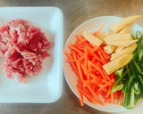 豚肉と彩り野菜のオイスターソース炒め作り方2写真