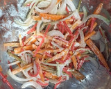 紅生姜とあまり野菜のかき揚げ作り方3写真