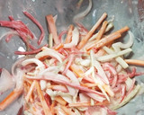紅生姜とあまり野菜のかき揚げ作り方5写真