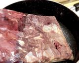 鹿肉（もも肉）と豆腐のご褒美ごはん☆作り方1写真