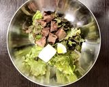 鹿肉（もも肉）と豆腐のご褒美ごはん☆作り方3写真