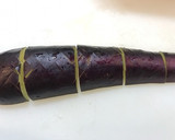 簡単 揚げない！ナスの焼きびたし作り方1写真