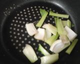 簡単朝食チンゲンサイの巣ごもり卵トースト作り方3写真