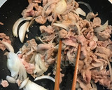 豚こまとピーマンの塩昆布卵炒め作り方3写真