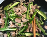 豚こまとピーマンの塩昆布卵炒め作り方4写真