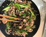豚こまとピーマンの塩昆布卵炒め作り方5写真