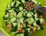 納豆のタレ活用☆ひよこ豆サラダ作り方3写真