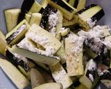 なすの鶏そぼろ炒め作り方3写真