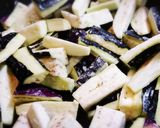 なすの鶏そぼろ炒め作り方4写真