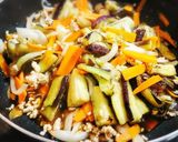 なすの鶏そぼろ炒め作り方10写真