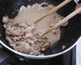豚マヨキムチ丼作り方1写真