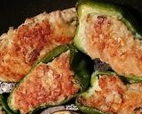 ピーマンのポークチーズ詰め作り方6写真