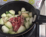 牛肉と冬瓜のとろとろ炒め煮作り方2写真