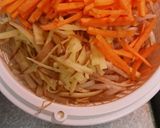 たっぷり生姜焼きうどん作り方1写真