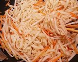 たっぷり生姜焼きうどん作り方2写真
