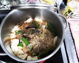 豚肉と白菜のミルフィーユすき焼き作り方4写真