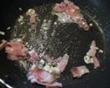 菜の花咲く♪ソイミソパスタ作り方3写真