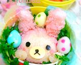 『うさぎ♪コリラックマ』弁当♡キャラ弁♡作り方8写真