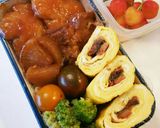 お弁当用 むね肉の甘酢あんかけ作り方2写真