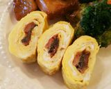 レンジ1分！さんまの味醂干の玉子丼作り方4写真