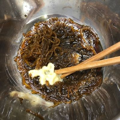 もずく酢（簡単黒酢ダレ） by 藤井21 【クックパッド】 簡単おいしい