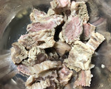 牛すじとキャベツのカレーマヨ炒め作り方1写真