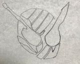 仮面ライダービルド弁当 キャラ弁作り方1写真