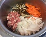 夏にさっぱり！沢煮椀（爽煮椀）作り方2写真