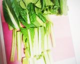 ＊ゆず味噌でヤミツキ☆無限小松菜＊作り方1写真
