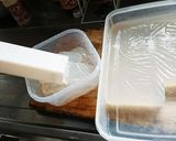 サッパリと。寒天の蜂蜜柚子レモンくずきり作り方1写真