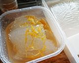 サッパリと。寒天の蜂蜜柚子レモンくずきり作り方2写真