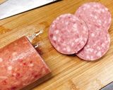 【お弁当に】目玉焼き入りソーセージ作り方1写真