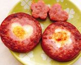 【お弁当に】目玉焼き入りソーセージ作り方7写真