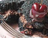 アメリカンチェリーの漆黒ロールケーキ作り方40写真