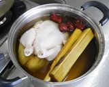 漆鶏湯（オッケタン）作り方2写真
