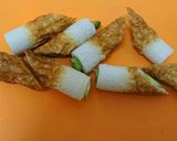 美味しい⭐！アスパラとちくわの磯辺焼き作り方1写真