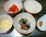 犬ご飯　鰯とトマトのリゾット作り方1写真