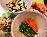 豚肉、野菜、きのこの味噌炒め作り方2写真