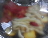 和を足す♪ズッキーニ油揚げトマトの炒め物作り方3写真