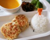 ★離乳食完了期★ふわふわ豆腐鶏ハンバーグ作り方6写真