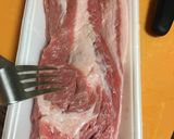レンジで簡単焼豚〜♪作り方1写真