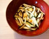 ズッキーニの塩昆布ヨーグルトサラダ作り方4写真