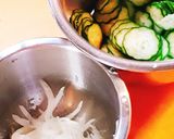 ☆きゅうり&ツナ玉ねぎの酢の物☆作り方1写真