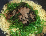 和風ピーマン焼きそば！大盛り野菜編作り方6写真