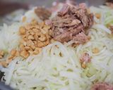 5分で♪コールラビとツナの塩ピ—サラダ作り方3写真